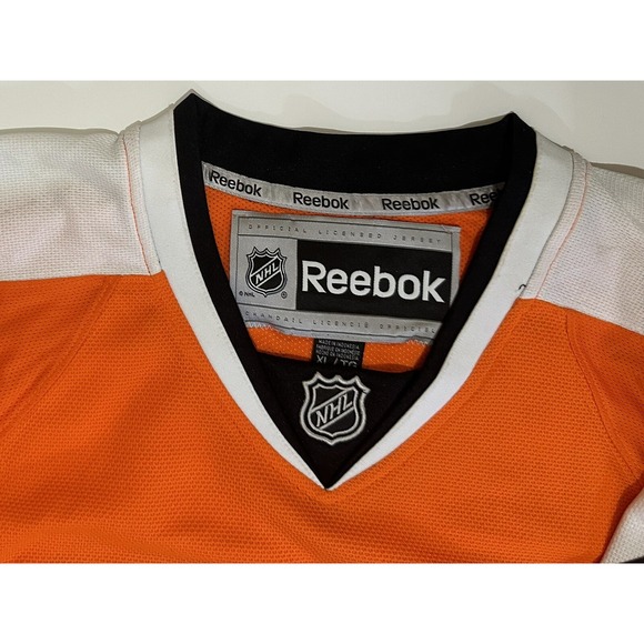 Hockey Philadelphia Flyers Reebok Jersey Signed Claude Giroux Size X-Large - Picture 6 of 10